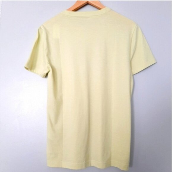 BANANA REPUBLIC Yellow Camera Graphic Short Sleeve Crewneck T-shirt Men's Sz XS - Picture 9 of 13